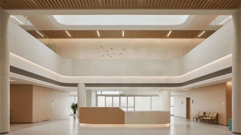 现代简约康养空间，合肥康养医院装修设计效果图